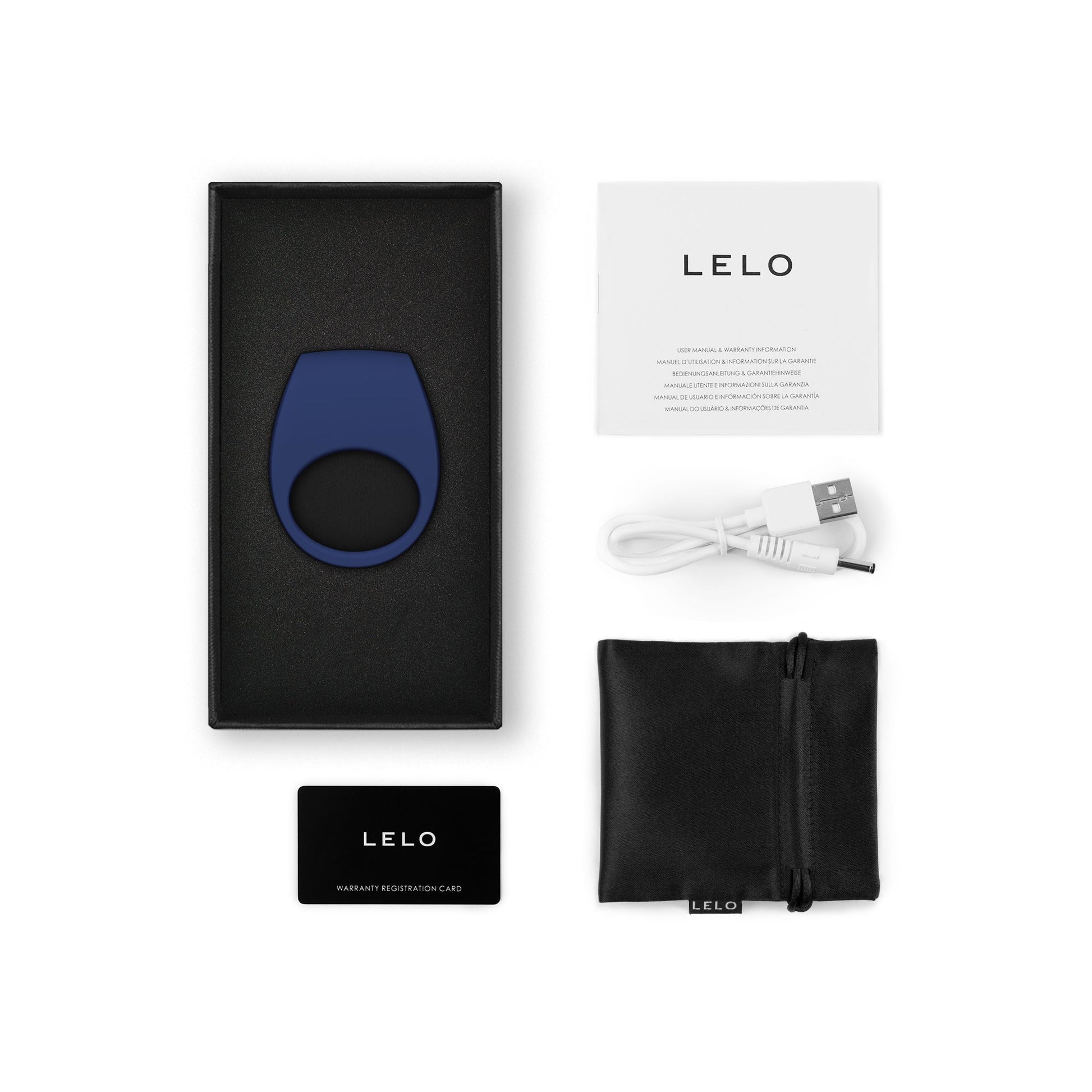 LELO TOR™ 3 Base Blue - For Him - The Rabbit Hole Life