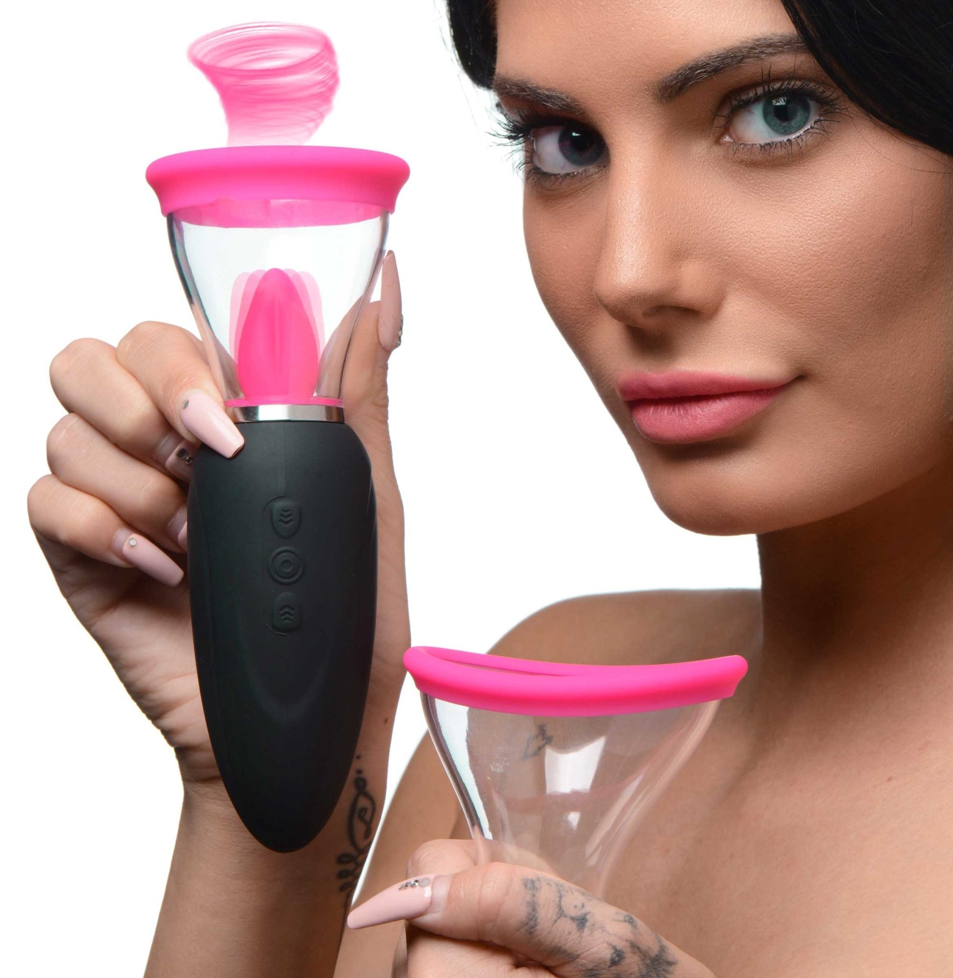 Lickgasm Mini 10X Silicone Licking and Sucking Stimulator - vibesextoys - The Rabbit Hole Life
