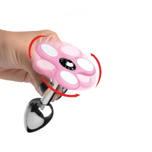 Light Up Fidget Spinner Anal Plug - butt-plugs - The Rabbit Hole Life