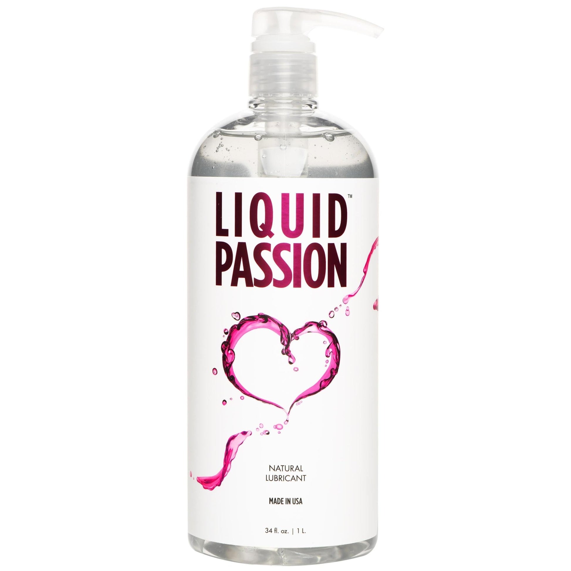 Liquid Passion Natural Lubricant - 34oz - lubes - The Rabbit Hole Life