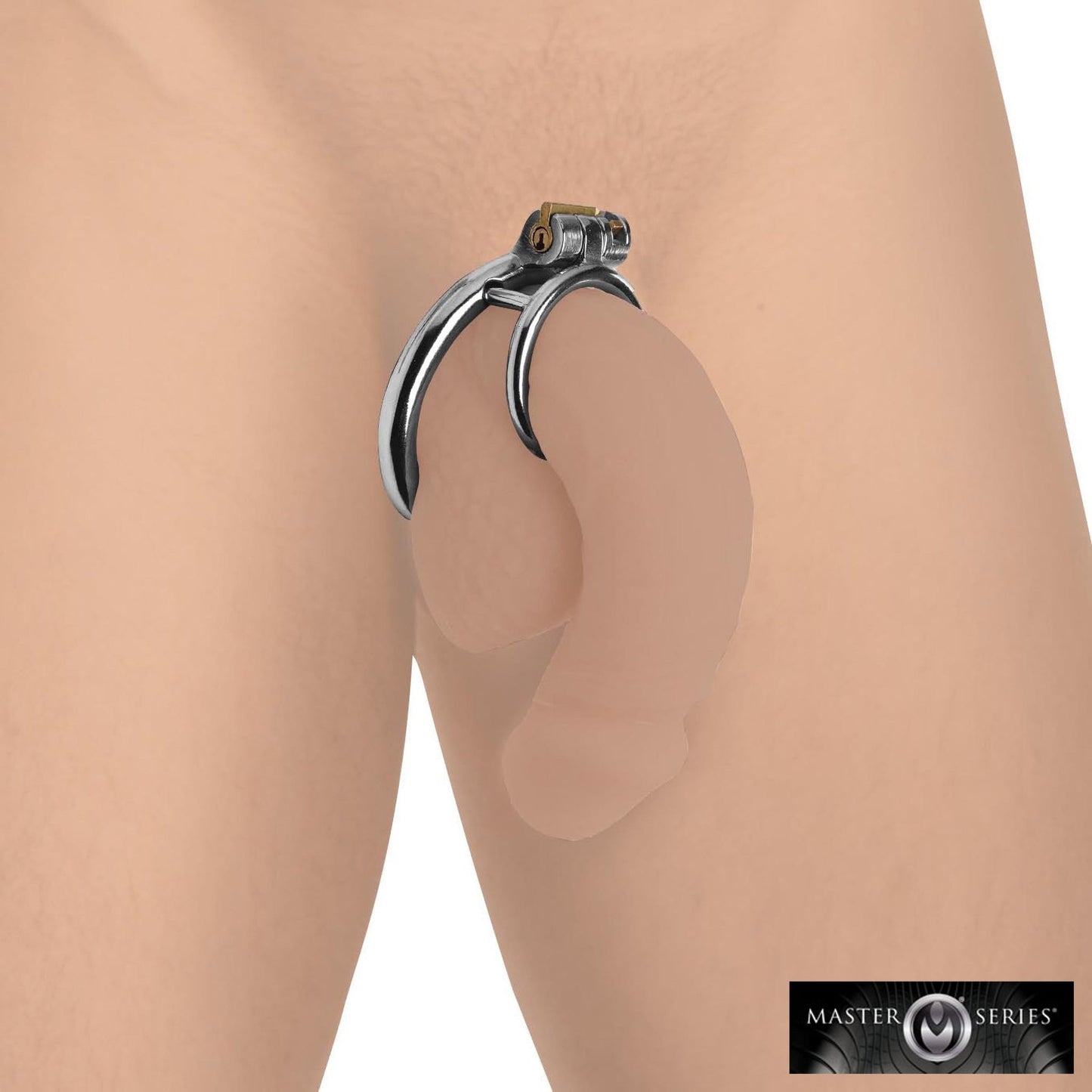 Locking Cock and Ball Ring - metal-chastity - The Rabbit Hole Life