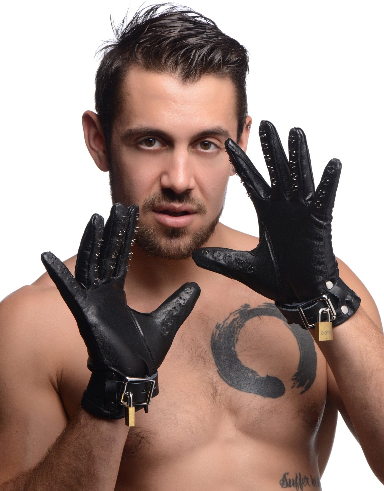Locking Vampire Gloves - LeatherR - The Rabbit Hole Life