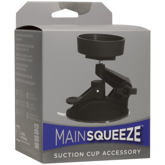 MAIN SQUEEZE — SUCTION CUP ACCES S OR — BLACK - For Him - The Rabbit Hole Life