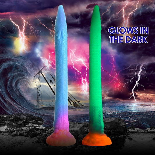 Makara Glow-in-the-Dark Silicone Snake Dildo - Dildos - The Rabbit Hole Life