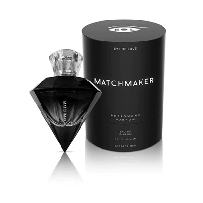 Matchmaker Black Diamond Pheromone Parfum - Attract Her 30ml / 1 fl oz - Lubes - The Rabbit Hole Life