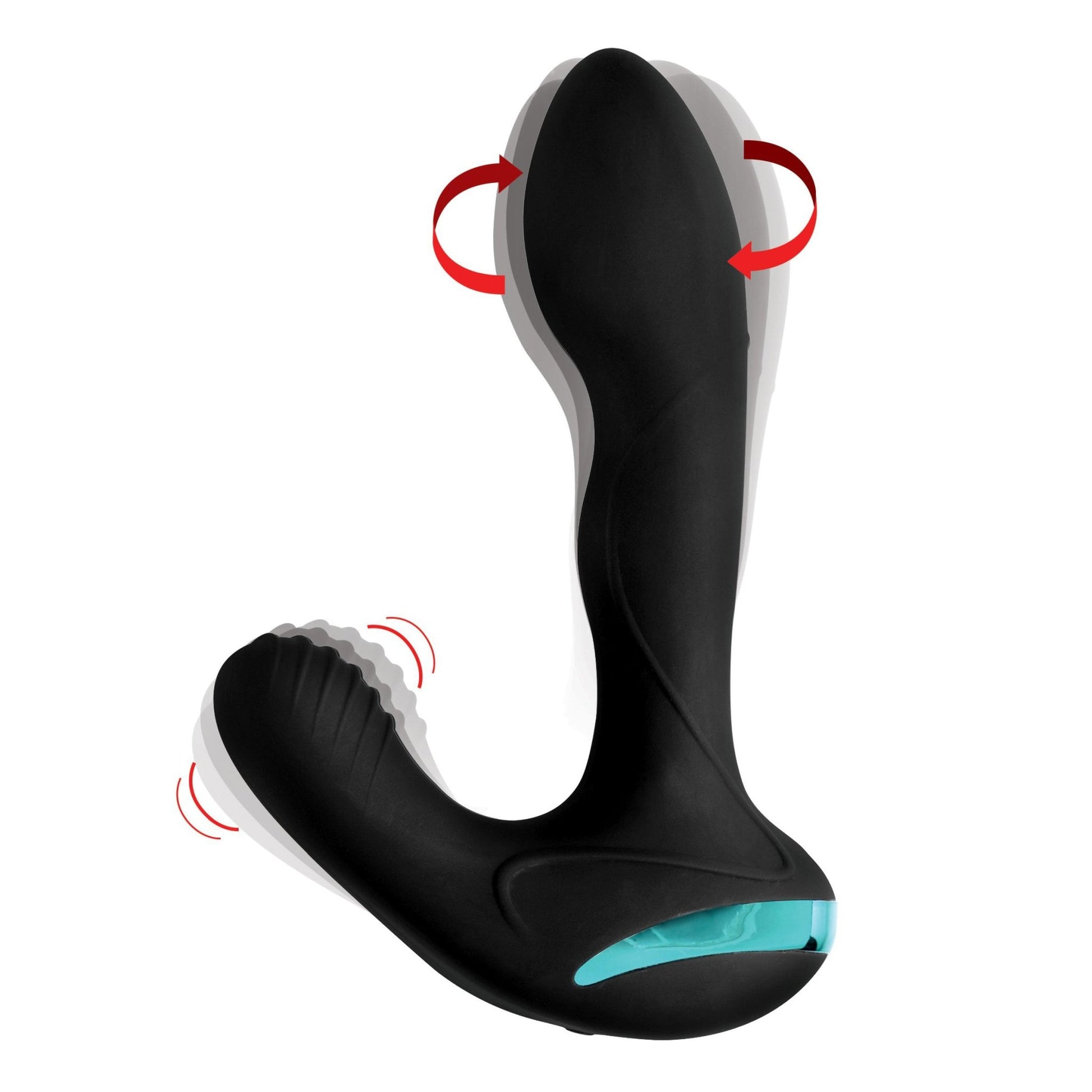 Maverick Rotating Vibrating Silicone Prostate Stimulator - prostate-stimulator - The Rabbit Hole Life