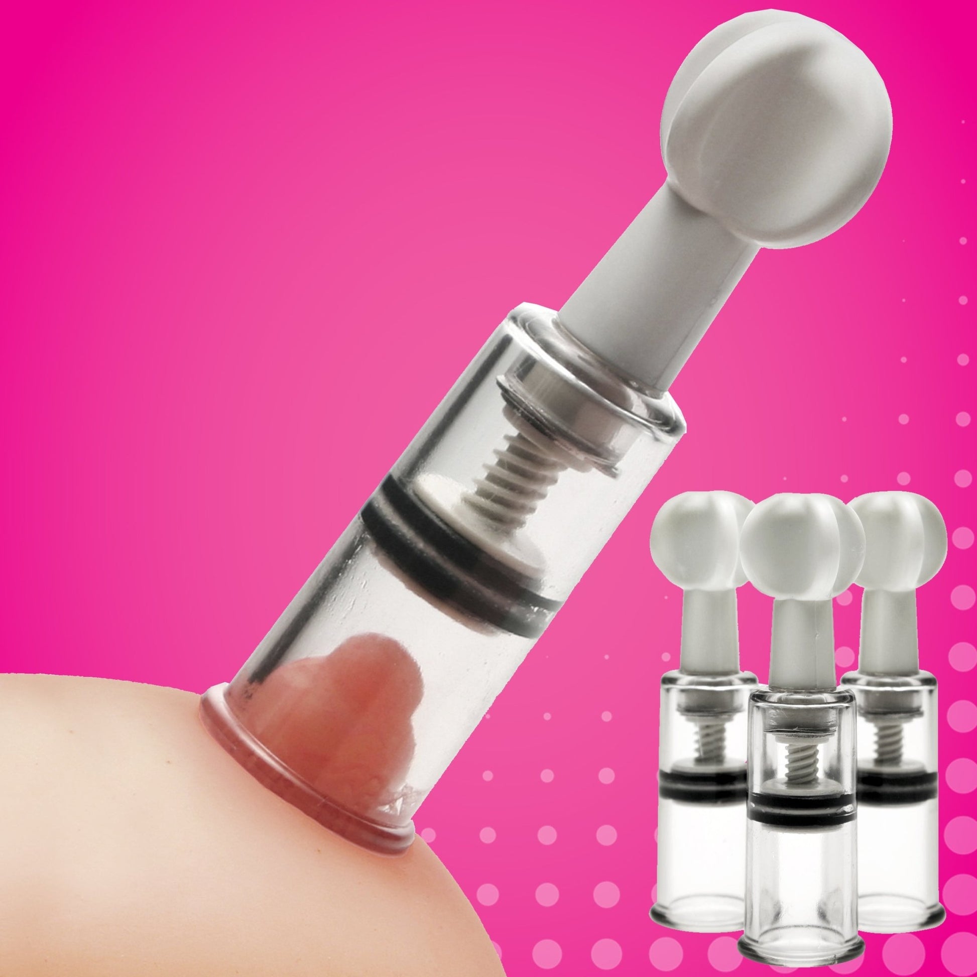 Max Twist Clit and Nipple Triple Sucker Set - EnlargementGear - The Rabbit Hole Life