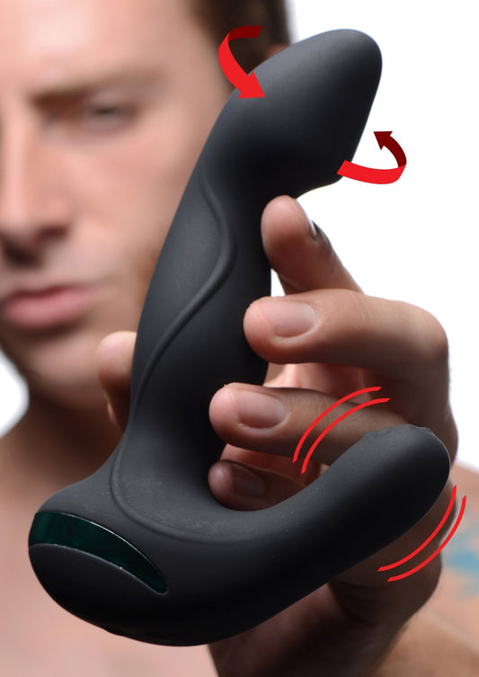 Mega Maverick 10X Rotating Vibrating Prostate Stimulator - prostate-stimulator - The Rabbit Hole Life