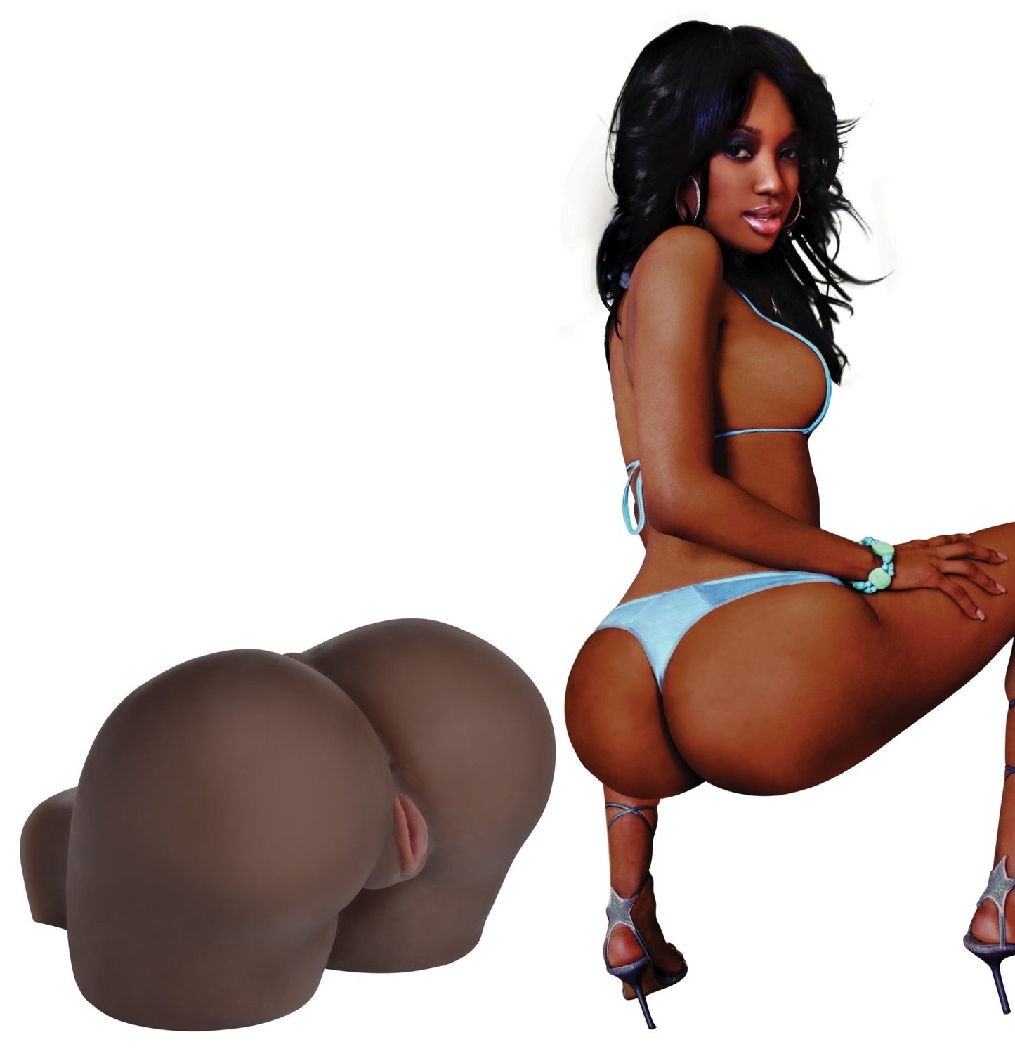 Mistress Paris Doggie Style Masturbator - Dark - masturbators - The Rabbit Hole Life