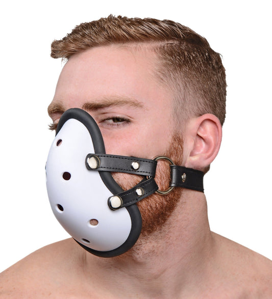 Musk Athletic Cup Muzzle - hoods-muzzles - The Rabbit Hole Life