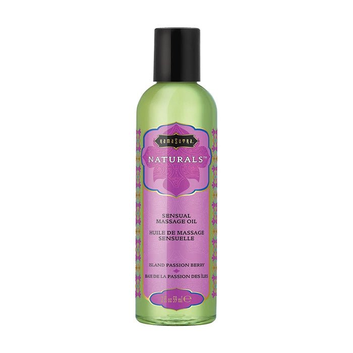 Naturals Massage Oil Island Passionberry (2oz) - Other - The Rabbit Hole Life