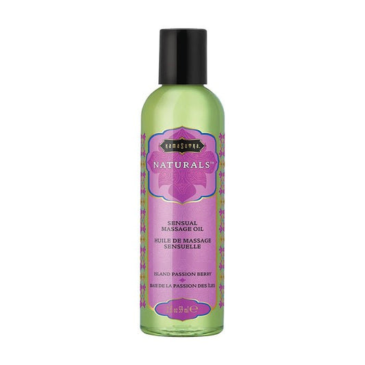 Naturals Massage Oil Island Passionberry (2oz) - Other - The Rabbit Hole Life