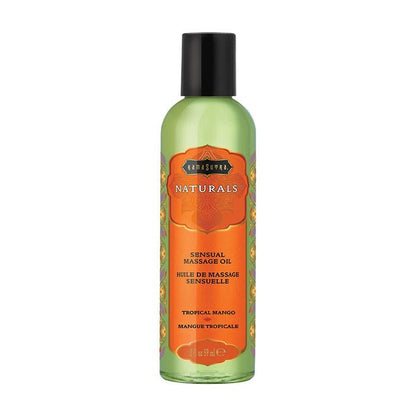 Naturals Massage Oil Tropical Mango (2oz) - Lubes - The Rabbit Hole Life