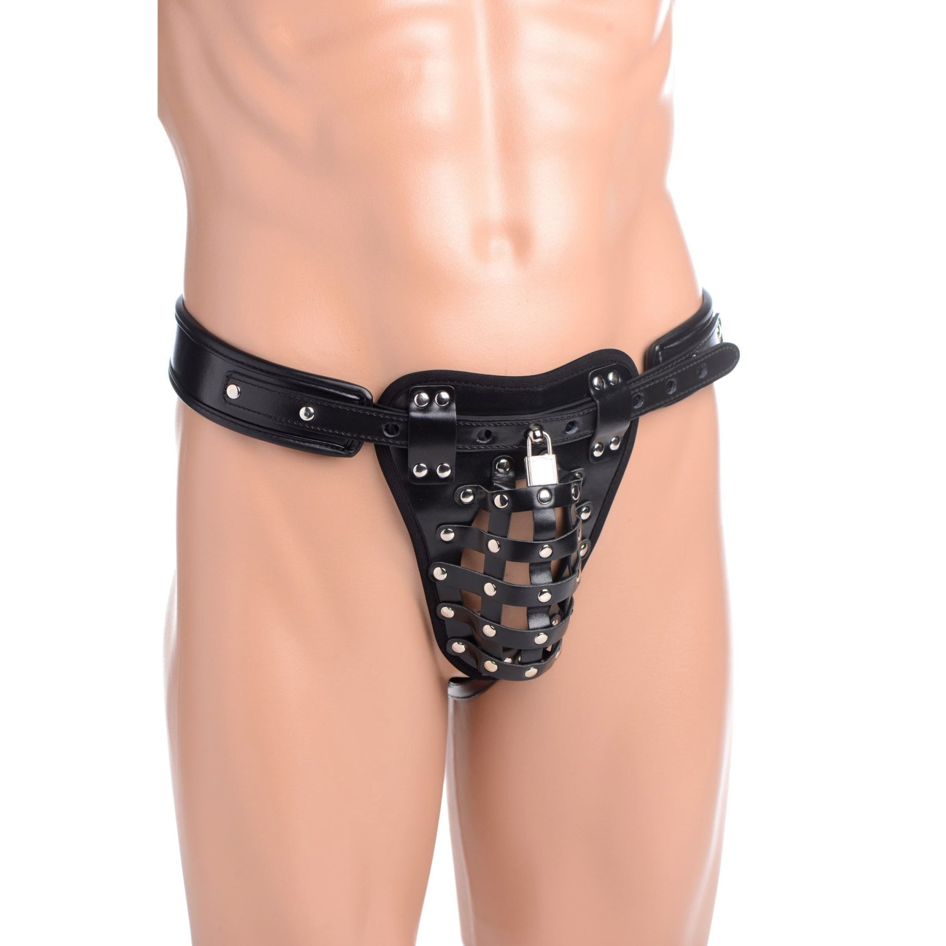 Netted Male Chastity Jock - male-chastity - The Rabbit Hole Life