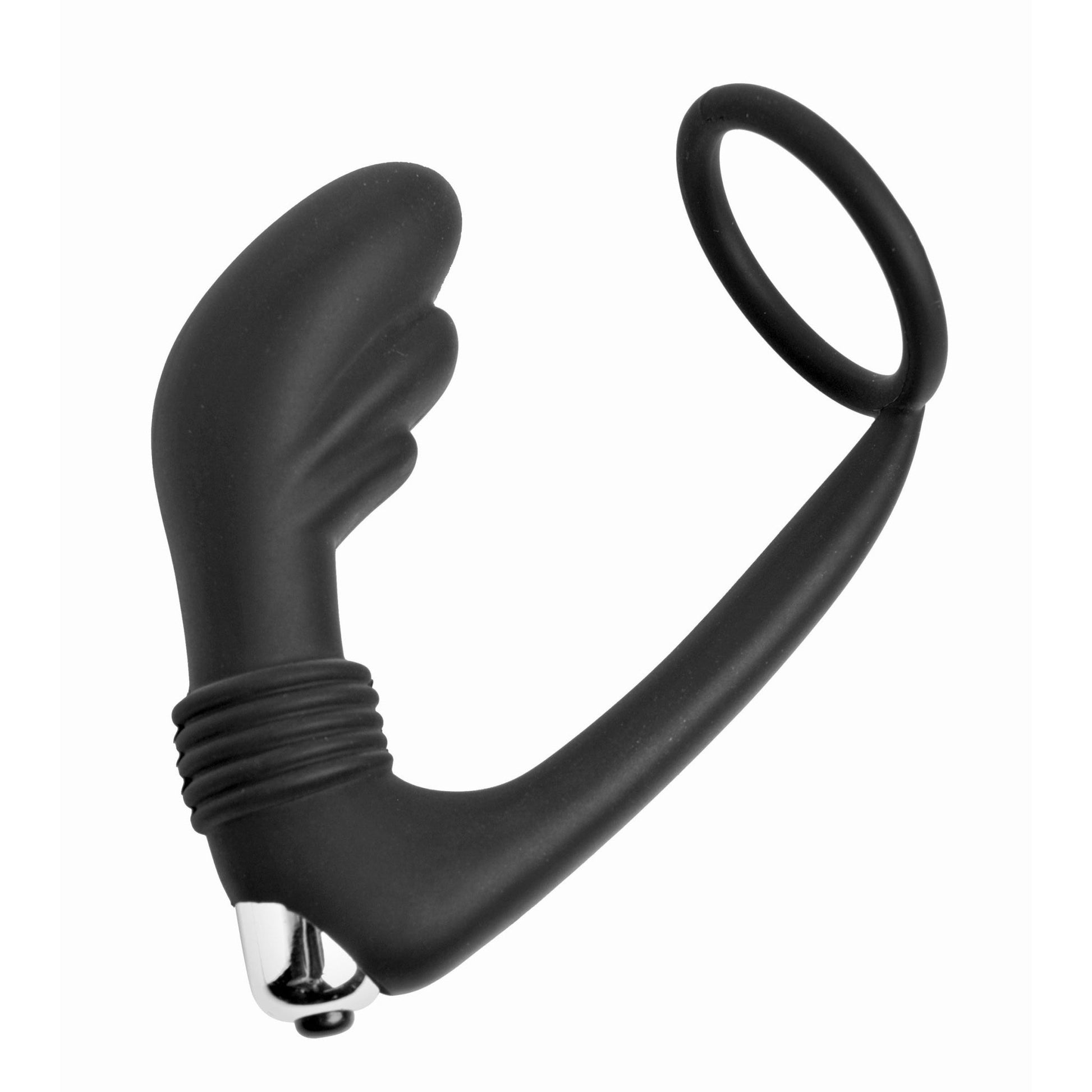 Nova Silicone Cock Ring and Prostate Vibe - prostate-stimulator - The Rabbit Hole Life