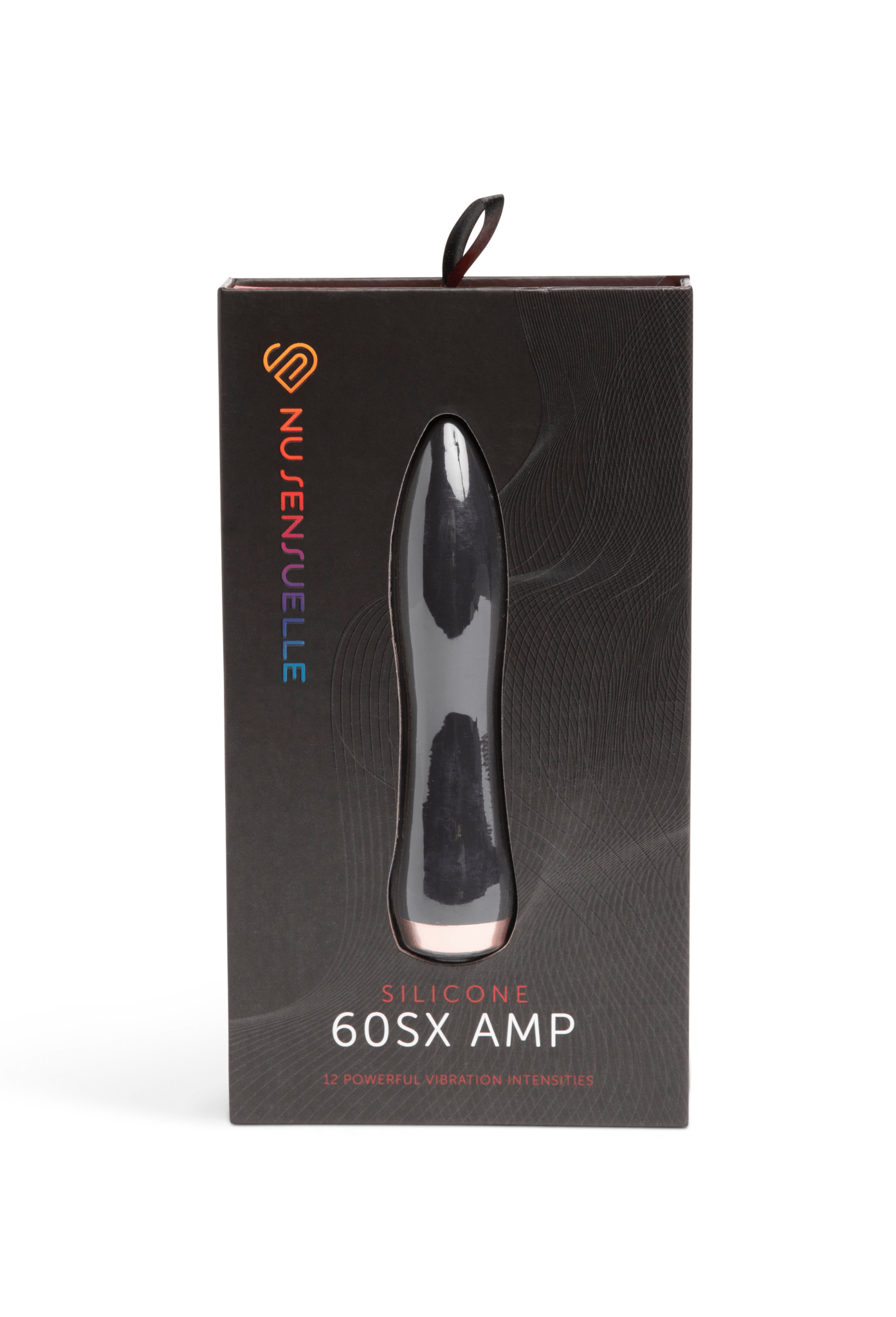 Nu Sensuelle 60SX AMP SILICONE BULLET - BLACK - Vibrators - The Rabbit Hole Life