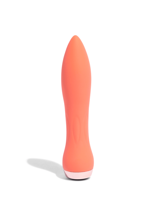 Nu Sensuelle 60SX AMP SILICONE BULLET - CORAL - Vibrators - The Rabbit Hole Life