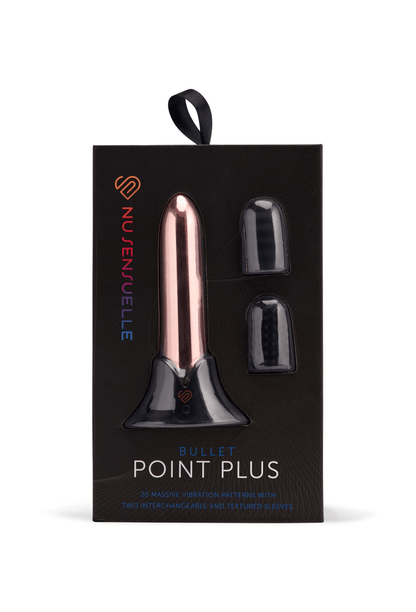 Nu Sensuelle POINT PLUS - ROSE GOLD - Vibrators - The Rabbit Hole Life