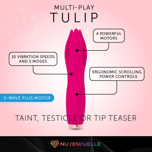 Nu Sensuelle TULIP - MAGENTA - Vibrators - The Rabbit Hole Life