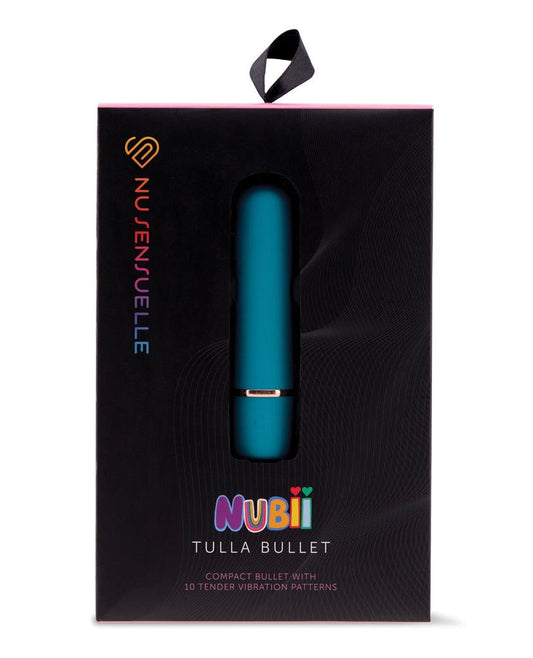 Nu Sensuelle TULLA ROUNDED BULLET - BLUE - Vibrators - The Rabbit Hole Life