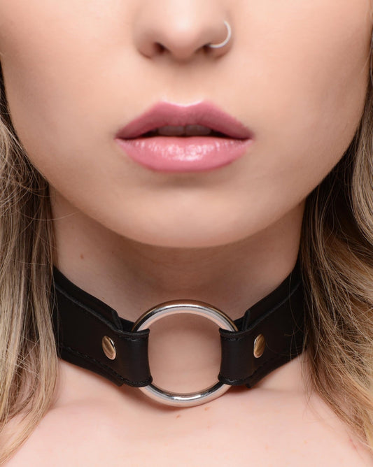 O-Ring Collar - FetishClothing - The Rabbit Hole Life