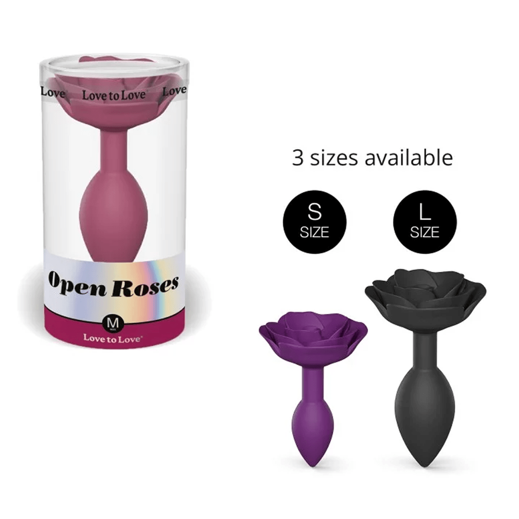 OPEN ROSES M - PLUM STAR - Anal Toys - The Rabbit Hole Life