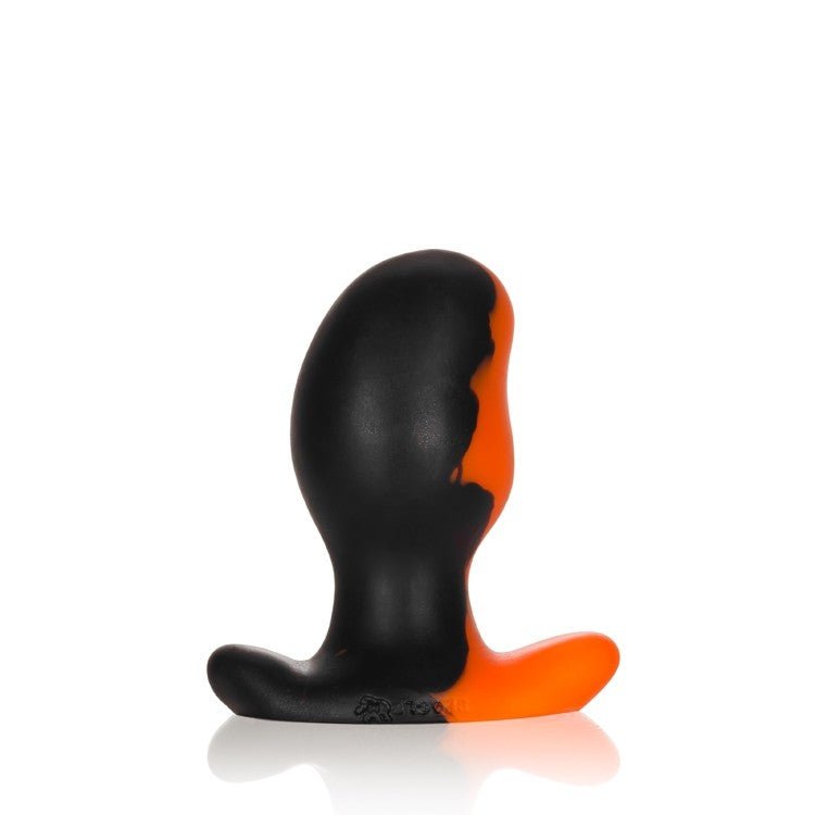 Oxballs ERGO, buttplug - BLACK ORANGE SWIRL - MEDIUM - Anal Toys - The Rabbit Hole Life