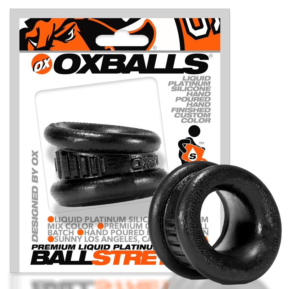 Oxballs NEO ANGLE, ballstretcher - BLACK - For Him - The Rabbit Hole Life