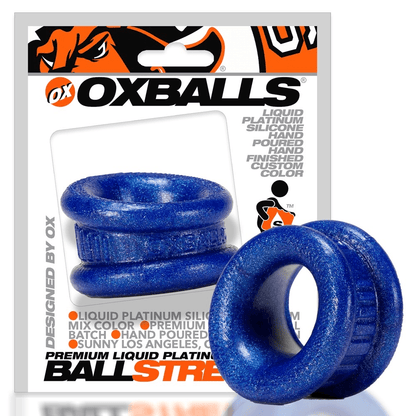 Oxballs NEO ANGLE, ballstretcher - BLUEBALLS METALLIC - For Him - The Rabbit Hole Life