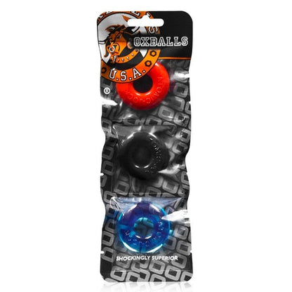 Oxballs RINGER, 3-pack of DO-NUT-1 - MULTI - For Him - The Rabbit Hole Life