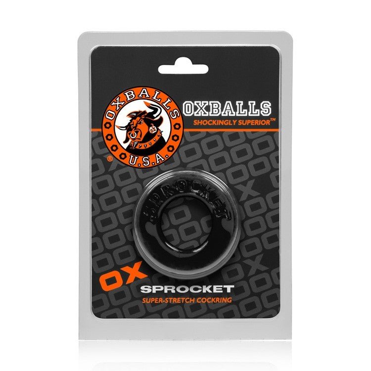 Oxballs SPROCKET, cockring - BLACK - For Him - The Rabbit Hole Life