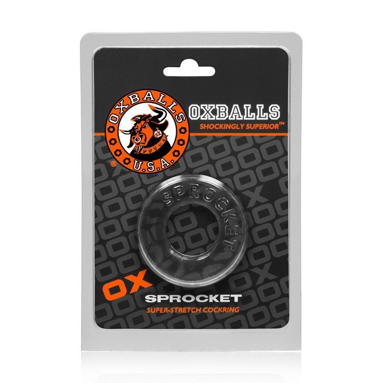 Oxballs SPROCKET, cockring - CLEAR - For Him - The Rabbit Hole Life