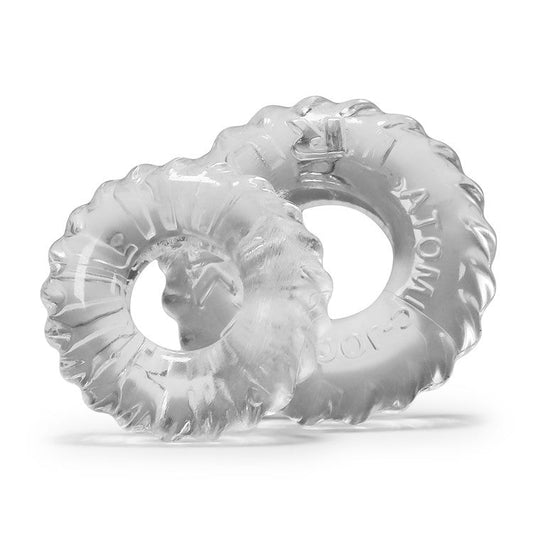 Oxballs TRUCKT, 2-pack cockring - CLEAR - For Him - The Rabbit Hole Life