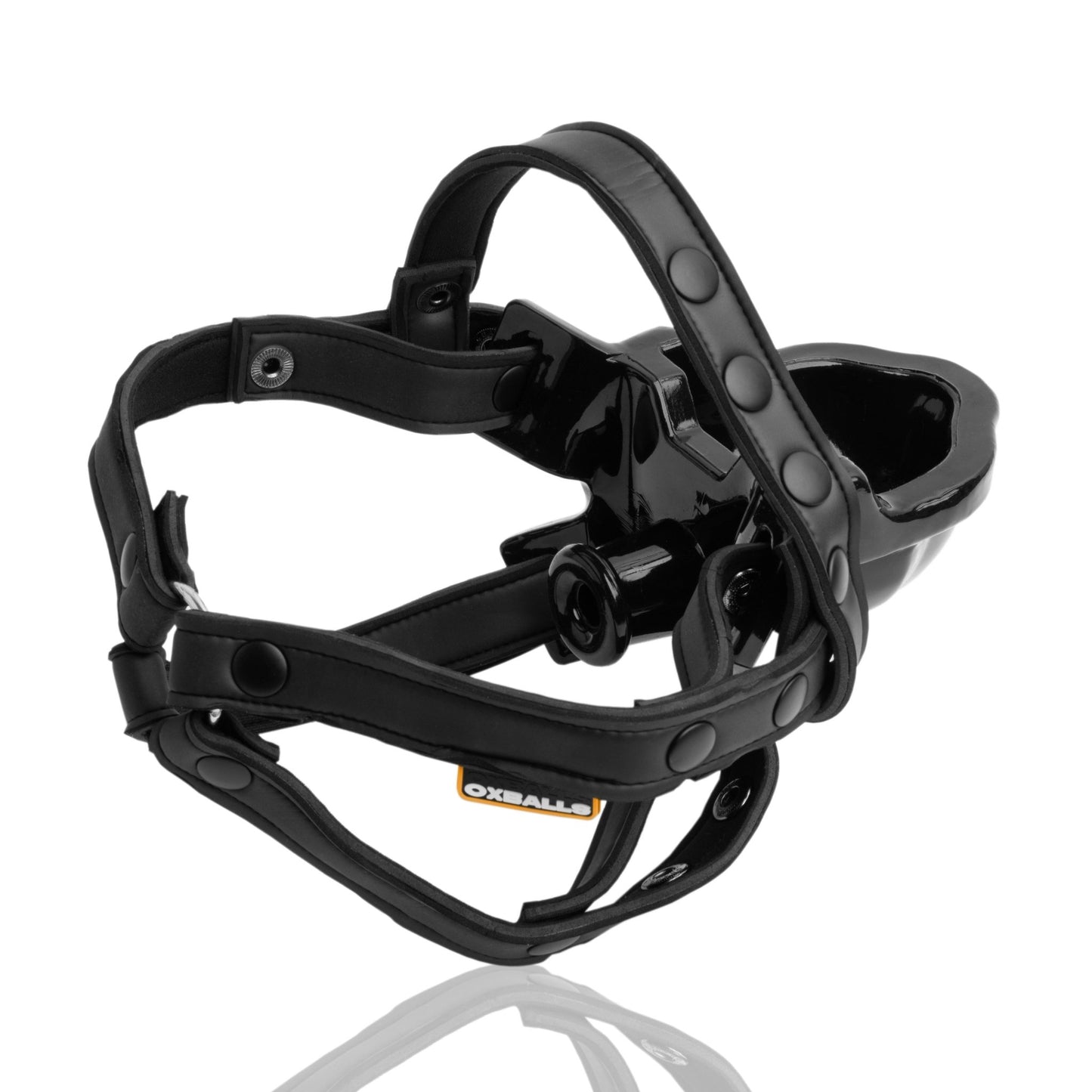 OXBALLS WATERSPORT strap-on gag BLACK - BDSM - The Rabbit Hole Life