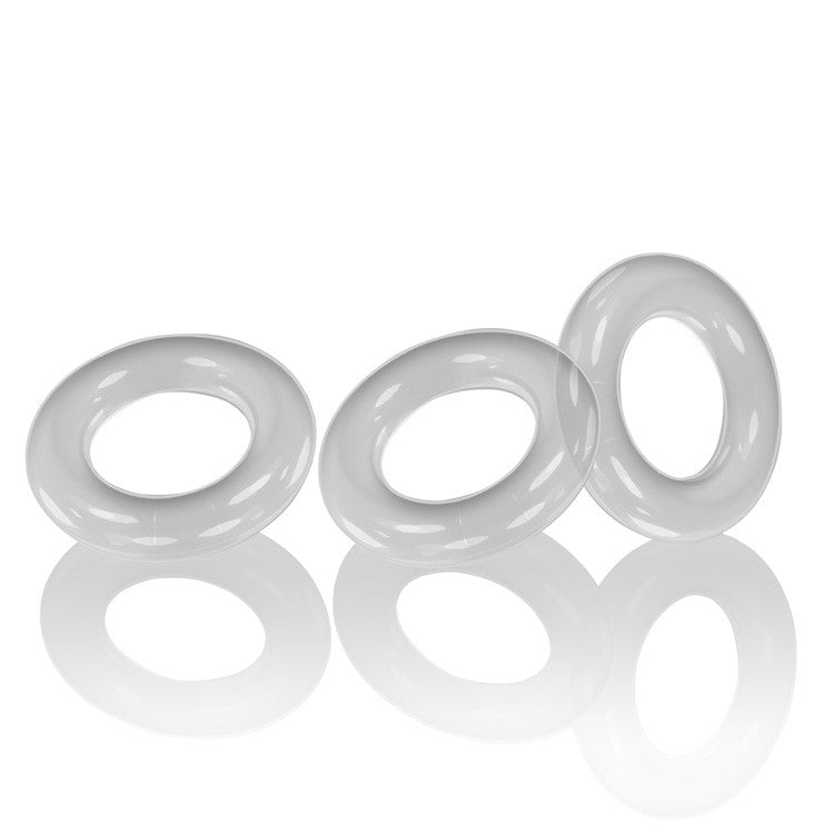 Oxballs WILLY RINGS, 3-pack cockrings - CLEAR - For Him - The Rabbit Hole Life