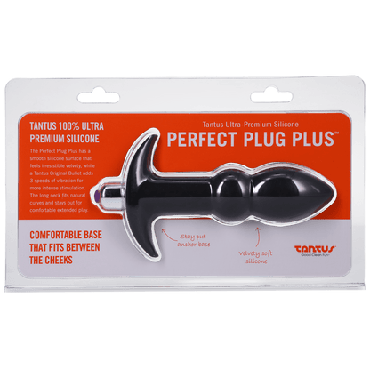 Perfect Plug Plus Vibe Black - Anal Toys - The Rabbit Hole Life