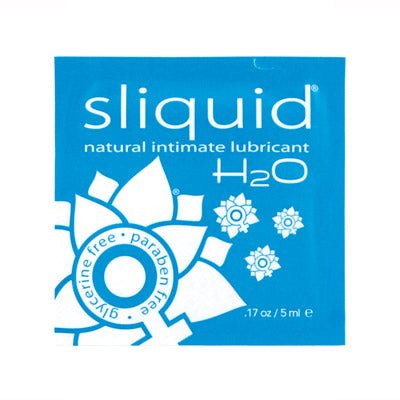 Pillow Pack Sliquid H2O .17oz - Lubes - The Rabbit Hole Life