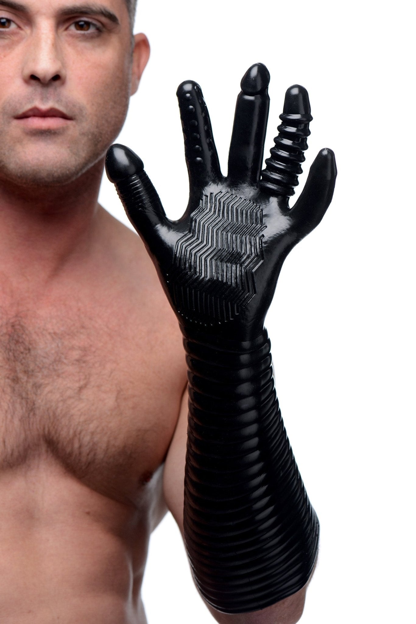 Pleasure Fister Textured Fisting Glove - masturbators - The Rabbit Hole Life