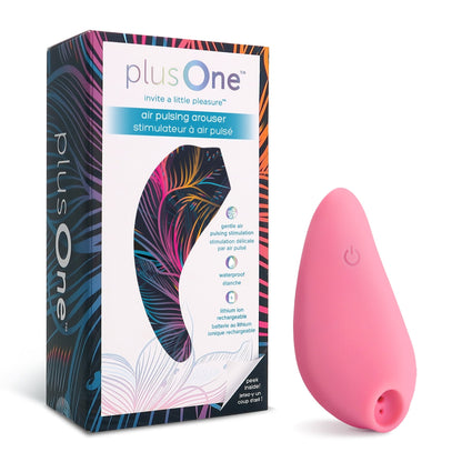 plusOne Air Pulsing Arouser - Vibrators - The Rabbit Hole Life