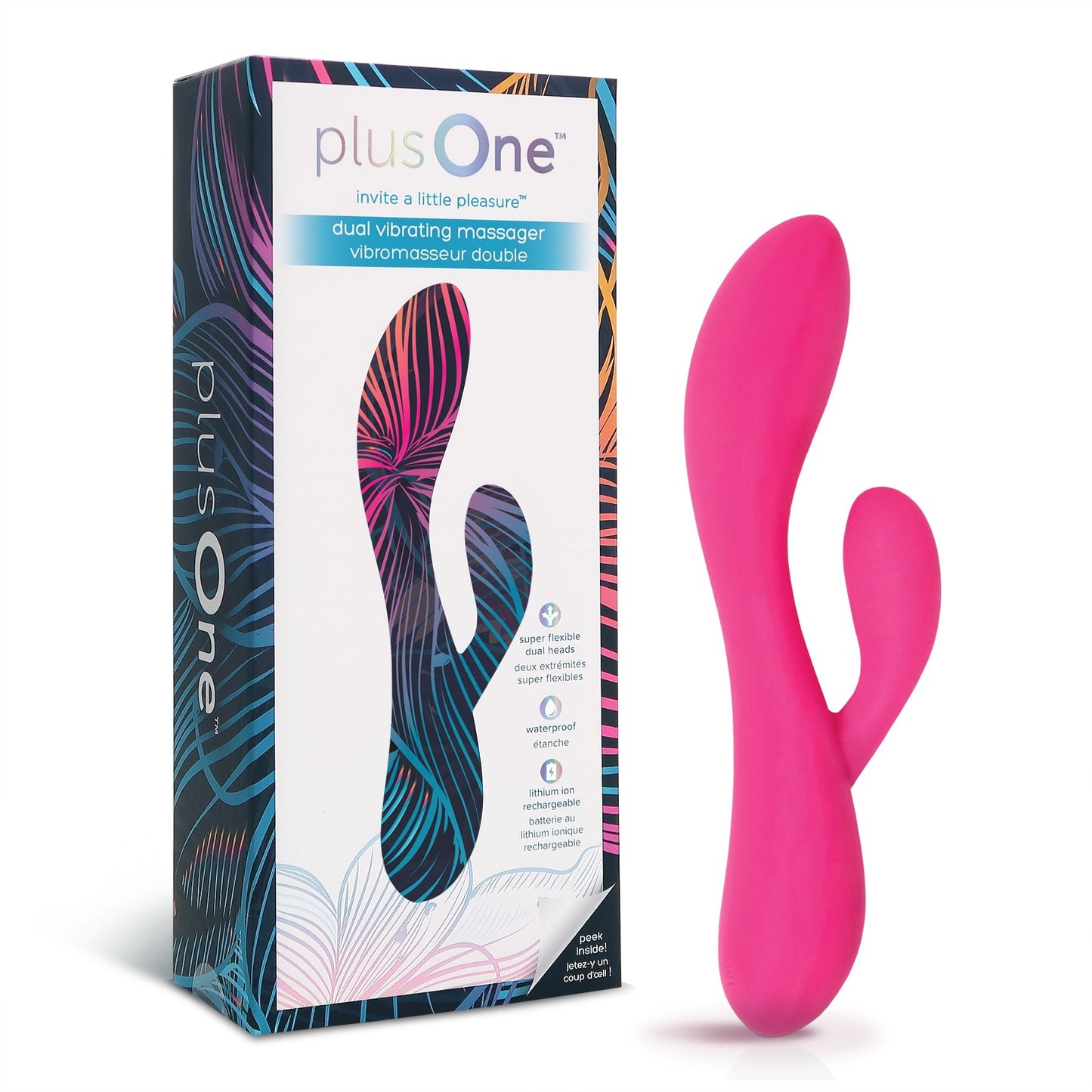 plusOne Dual Vibrating Massager - Vibrators - The Rabbit Hole Life