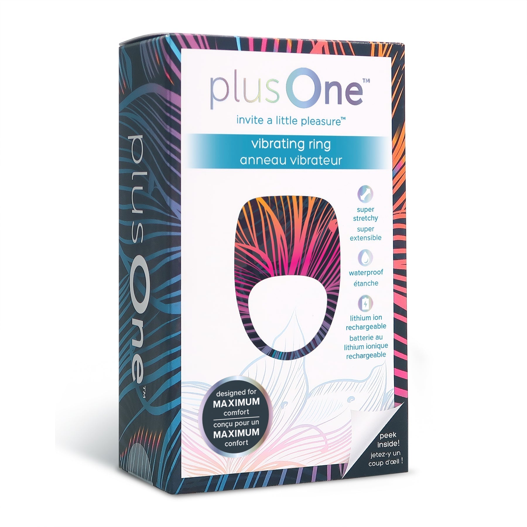 plusOne Vibrating Ring - For Him - The Rabbit Hole Life