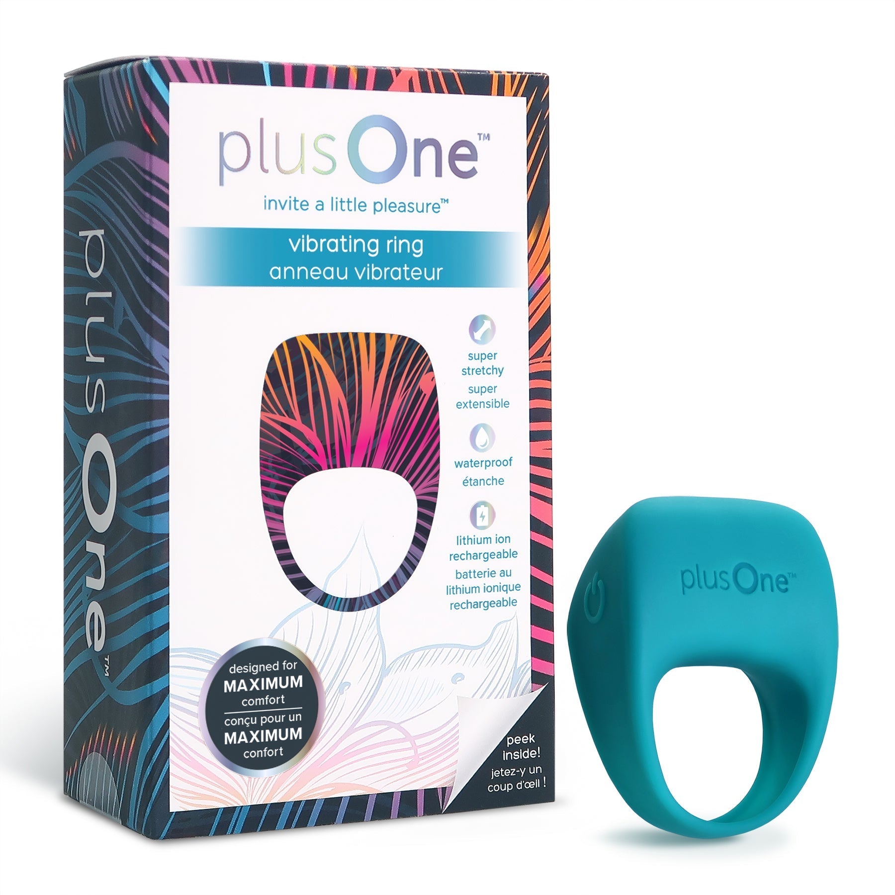 plusOne Vibrating Ring - For Him - The Rabbit Hole Life