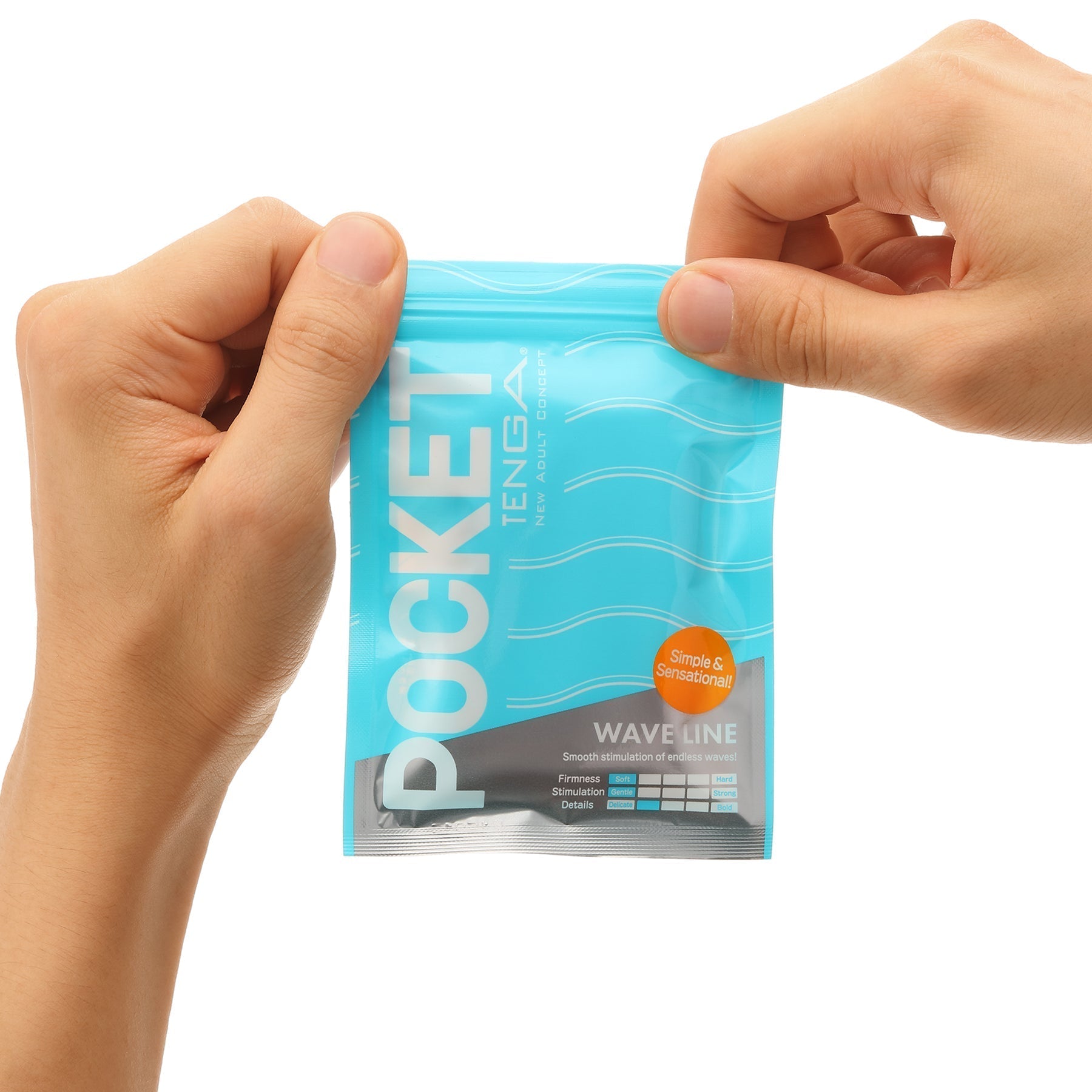 POCKET TENGA BLOCK EDGE - For Him - The Rabbit Hole Life