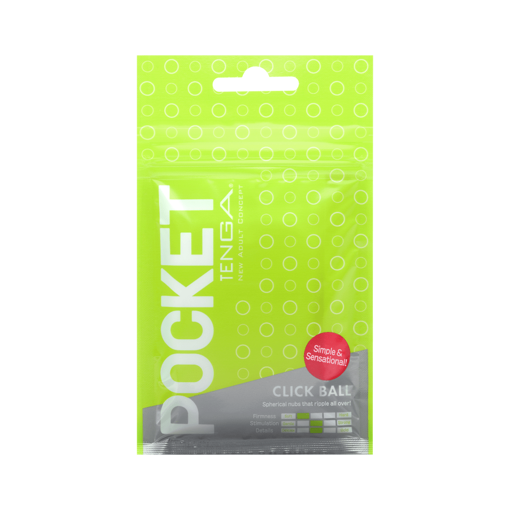 POCKET TENGA CLICK BALL - For Him - The Rabbit Hole Life