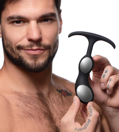 Premium Silicone Weighted Prostate Plug - Medium - prostate-stimulator - The Rabbit Hole Life