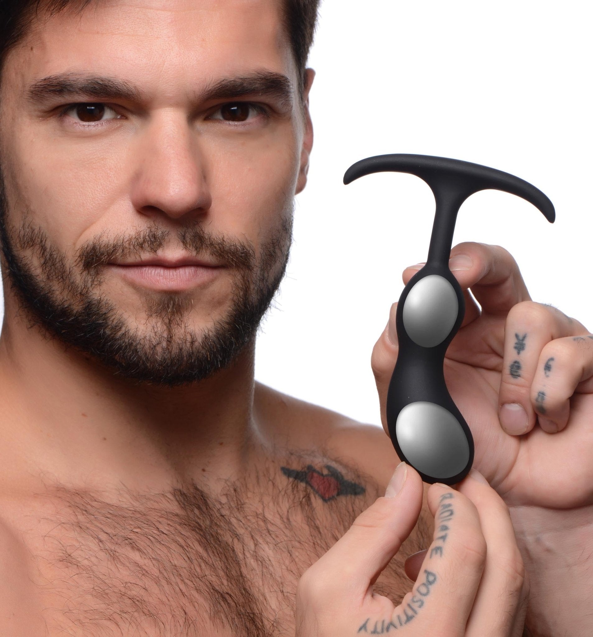 Premium Silicone Weighted Prostate Plug - Medium - prostate-stimulator - The Rabbit Hole Life