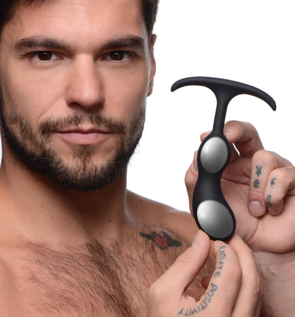 Premium Silicone Weighted Prostate Plug - Medium - prostate-stimulator - The Rabbit Hole Life