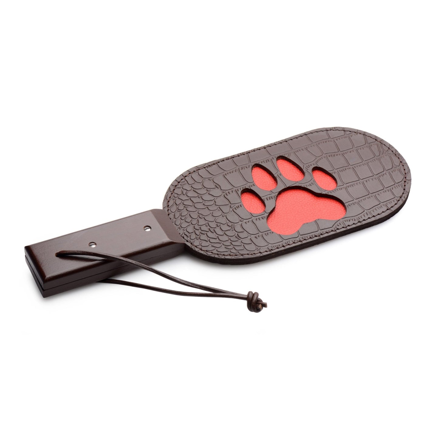 Puppy Paw Leather Paddle - paddles - The Rabbit Hole Life