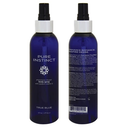 PURE INSTINCT Pheromone Body Spray True Blue 6oz | 177mL - Lubes - The Rabbit Hole Life