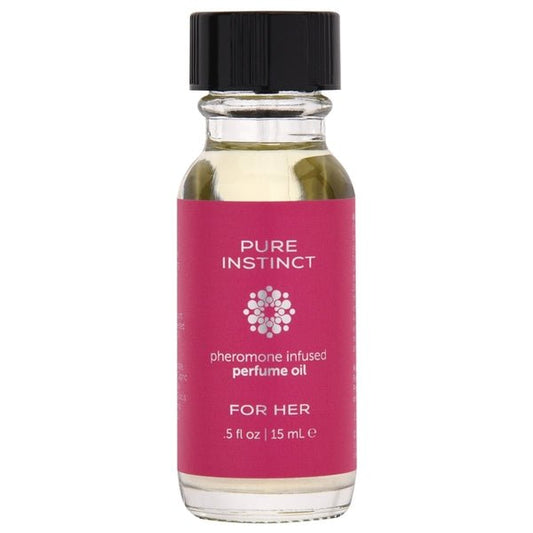 PURE INSTINCT Pheromone Perfume Oil For Her .5oz | 15mL - Lubes - The Rabbit Hole Life